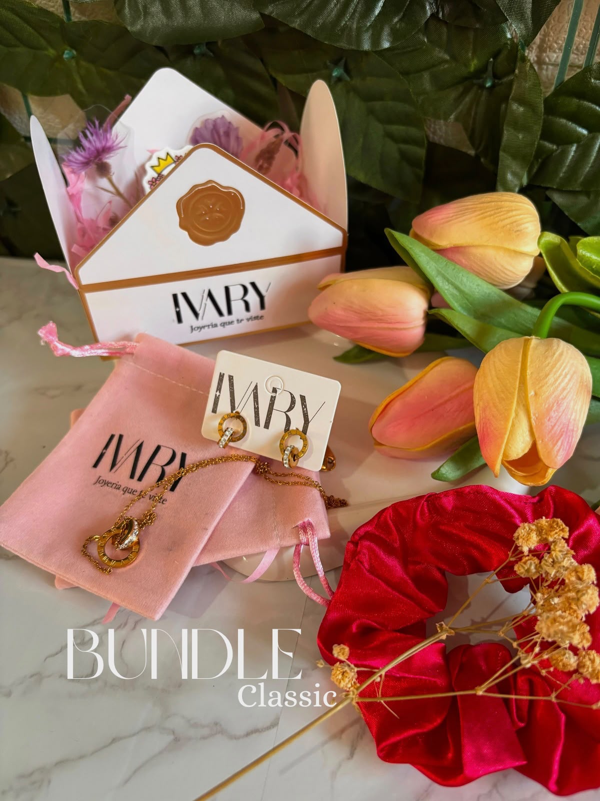 PAQUETE CLASSIC IVARY JOYERIA
